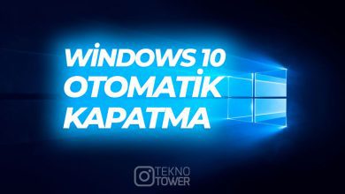 windows-10-otomatik-kapatma
